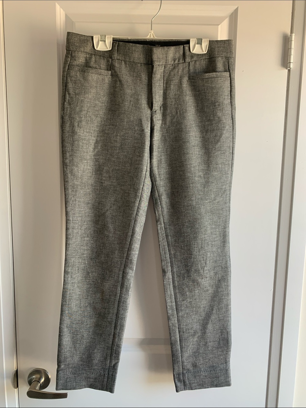 Banana Republic Gray Slim Dress Trousers